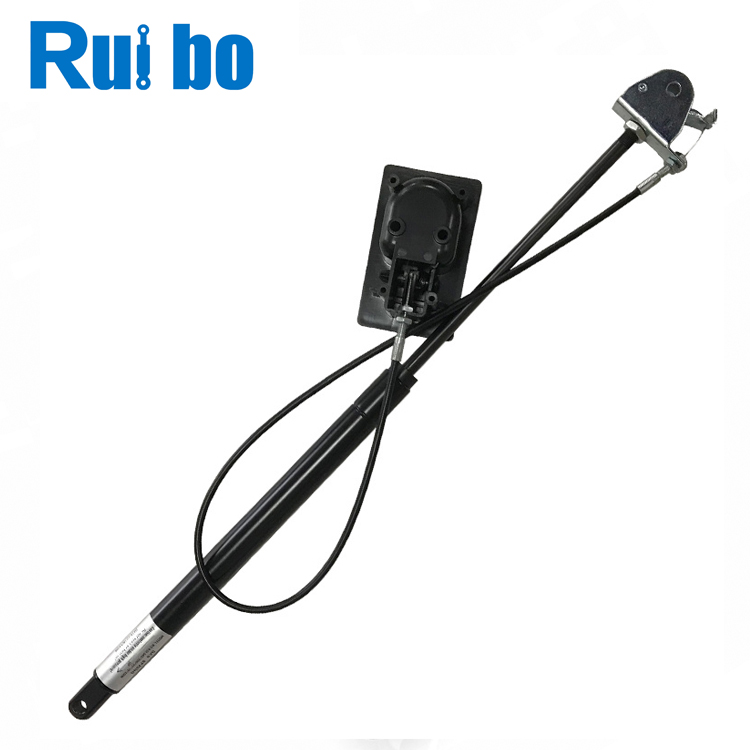 Lockable gas spring gas strut for medical bed, garden chair